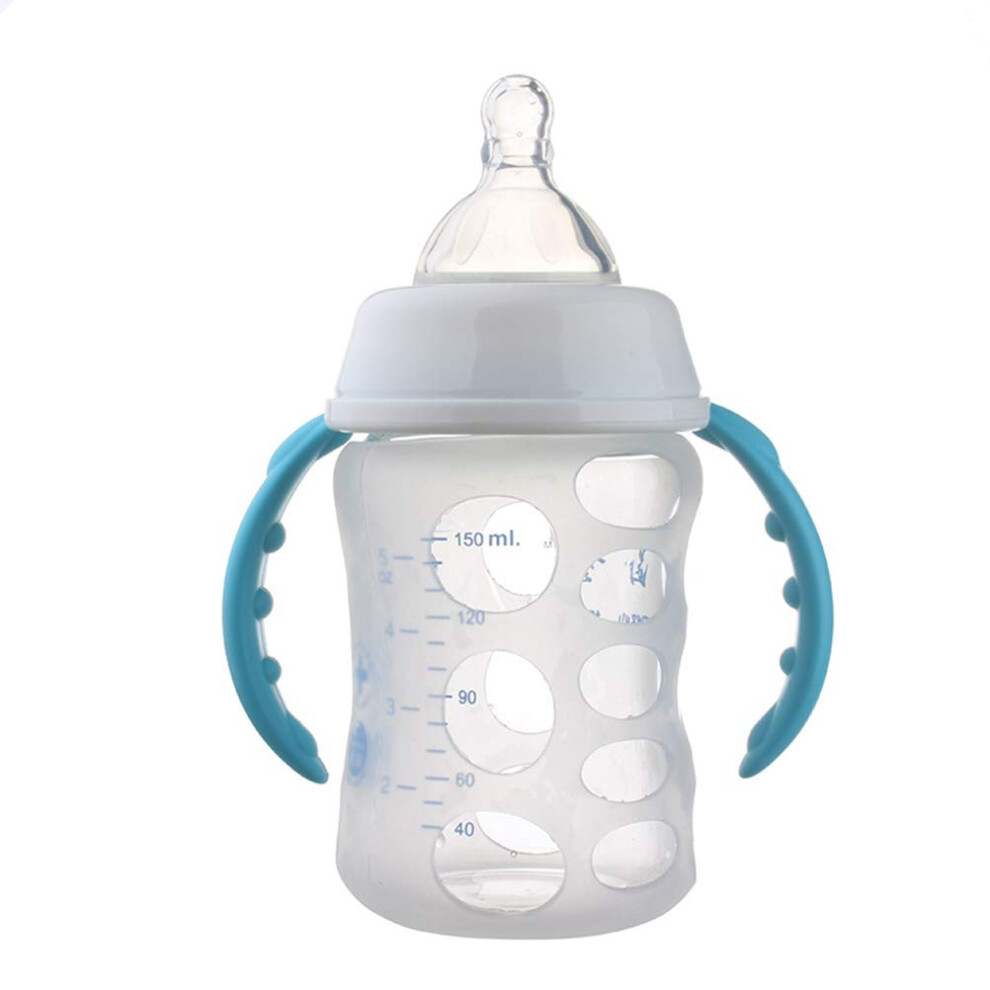 White Silicone Bottle Cover With AntiâDrop Protection And Comfortable Grip, Protective Water Bottle Sleeve