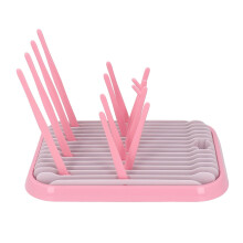 Baby Bottle Drying Rack with Detachable Modular Structure, Space Saving Compact Holder for Home Use