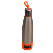 Portable Bottle Warmer 350ml Stainless Steel with RealTime Temperature Display for Travel Milk and Formula