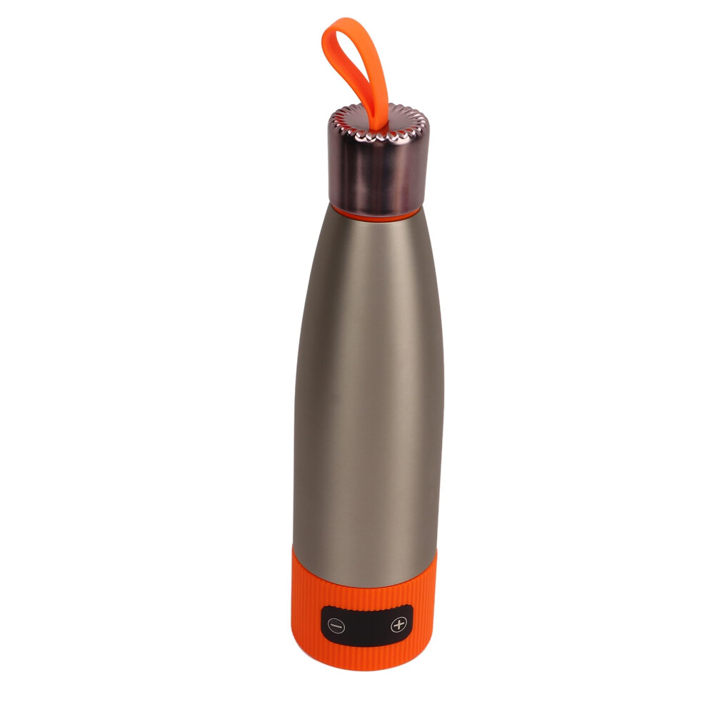 Portable Bottle Warmer 350ml Stainless Steel with RealTime Temperature Display for Travel Milk and Formula