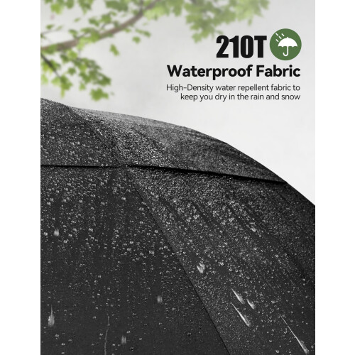 TeckNet TECKNET Golf Umbrella Large 68 Inch Windproof Strong Double Canopy Vented A 2