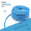 Blue Polypropylene Rope 30m Long 6mm Maximum Breaking Load 530kg Hard 2