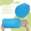 YELARXI Stuff Sack, Nylon Waterproof Storage Sacks Portable 5