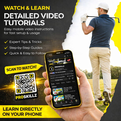 PROSKILLZ UK PRO Golf Grip Trainer Right-Handed I Clip-On Hand 2