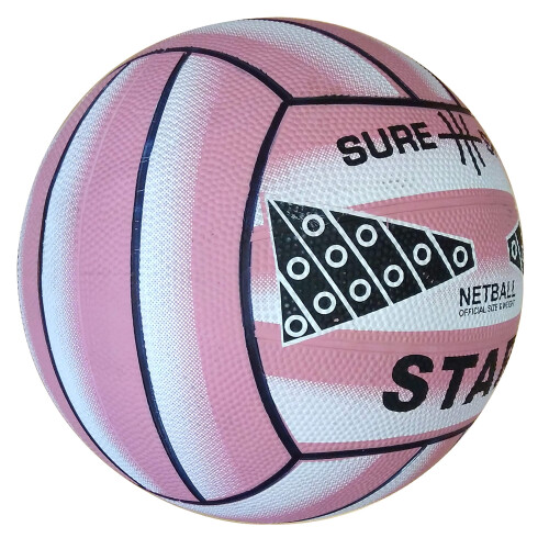 Sure Shot 340N905AP Netball - Pink - Size 4 1