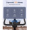 MERACH Magnetic Exercise Bike, Smart Training System, Quiet Comfort Ride 4