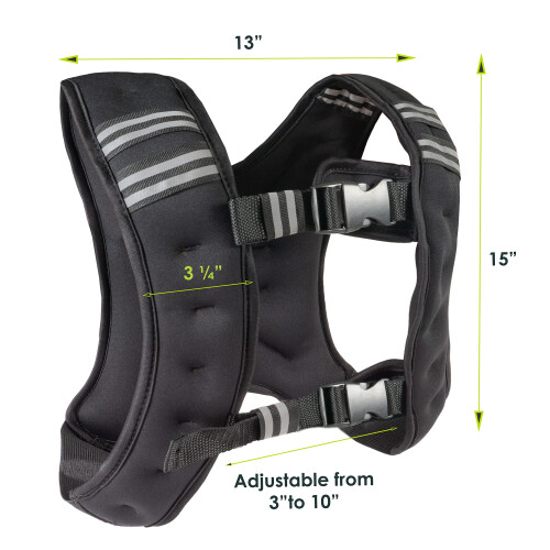 ProsourceFit Exercise Weighted Training Vest - 8lb, 1
