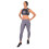 ProsourceFit Exercise Weighted Training Vest - 8lb, black 4