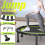ZCMHAXJ Foldable Mini Trampoline, 40" Rebounder Trampoline for Adults 3