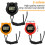 Dacitiery 3 Pcs Sports Stopwatch Timer Lap Split Digital Stopwatch with Cou 2