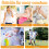Dacitiery 3 Pcs Sports Stopwatch Timer Lap Split Digital Stopwatch with Cou 4