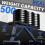 PASYOU Adjustable Weight Bench Full Body Workout Multi-Purpose 3