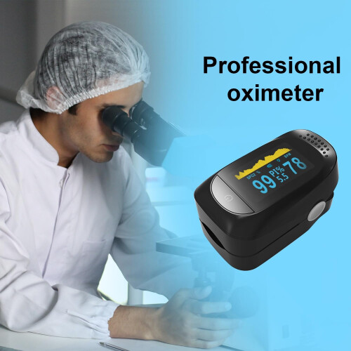 Professional Fingertip Pulse Oximeter Blood Oxygen  Ship from US 2