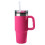 Trail 18oz isoleret rustfrit stålkrus med håndtag i pink 2
