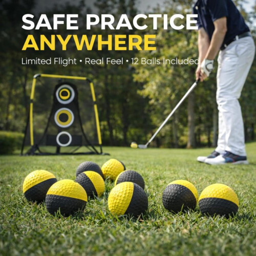 PROSKILLZ UK PRO Practice Foam Golf Balls I True Spin  Feel Practice Golf B 2
