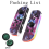 (Purple) Wireless Controller Joy Con for Nintendo Switch Gamepad with RGB Joystick 2