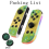 (Yellow) Wireless Controller Joy Con for Nintendo Switch Gamepad with RGB Joystick 2
