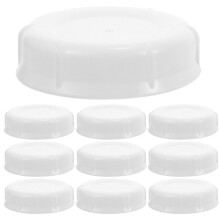 10 Pack Leakproof Milk Bottle Caps Reusable Plastic Sealing Lids Durable Eco Design Dustproof Cover