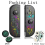 (Flash) Wireless Controller Joy Con for Nintendo Switch Gamepad with RGB Joystick 2