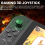 (Flash) Wireless Controller Joy Con for Nintendo Switch Gamepad with RGB Joystick 5