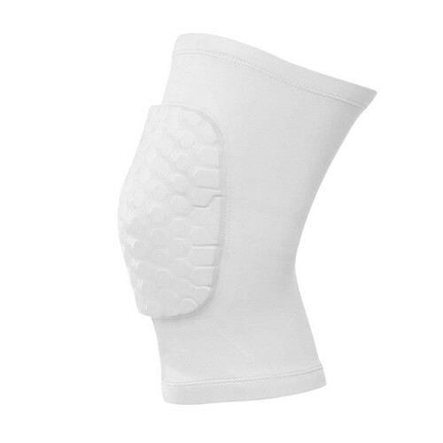 Ginocchiere da basket con struttura a nido d'ape e maniche a compressione U8G3 2