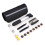Kit d'outils de réparation de vélo avec pompe, rustines, clé et 2