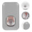 Automatic Wall Mounted Toothpaste Dispenser and Squeezer for Bathroom, Nail Install, Compact Grey 2