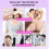 Electric Breast Enhancement Device with Auto Timer and 3