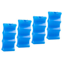 4 Pack Breast Milk Storage Ice Packs, Reusable Cooling for Baby Bottles, TravelFriendly Set