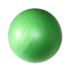 Minge de exerciții de 9 inch mică cu pompă, mini minge Pilates pentru yoga la bază
