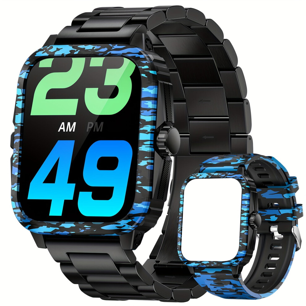 Smart Watch Men's Sports 1.96" Full Touch Screen 430Mah Battery Push 9301715128852