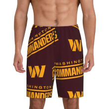 Commanders_Redskins herr korta pyjamasbyxor sport fotbollslag för