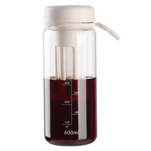 Kubek do parzenia na zimno Pnellth 450/600ML z filtrem przeciwwapiennym, duży, spożywczy