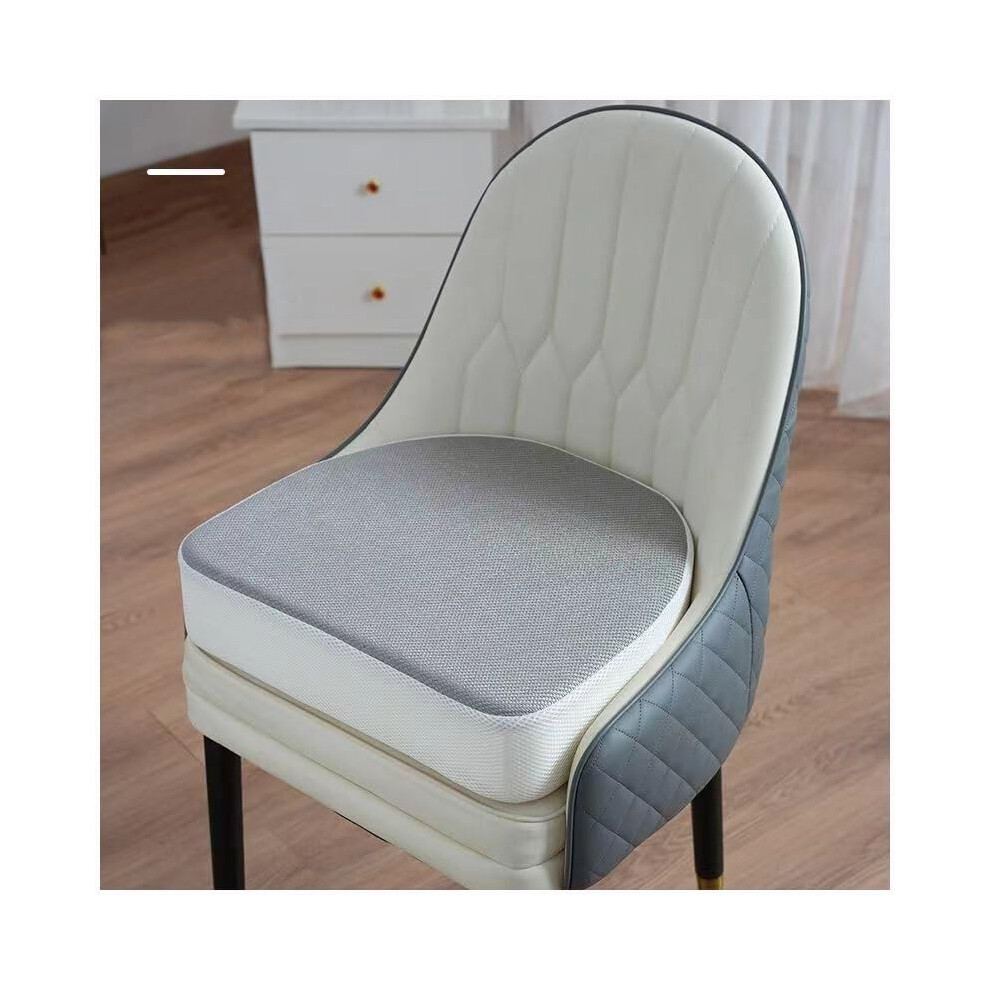 Toddler Booster Seat for Dining Table with Strap, 4in Thick Portable Travel Cushion for Kids