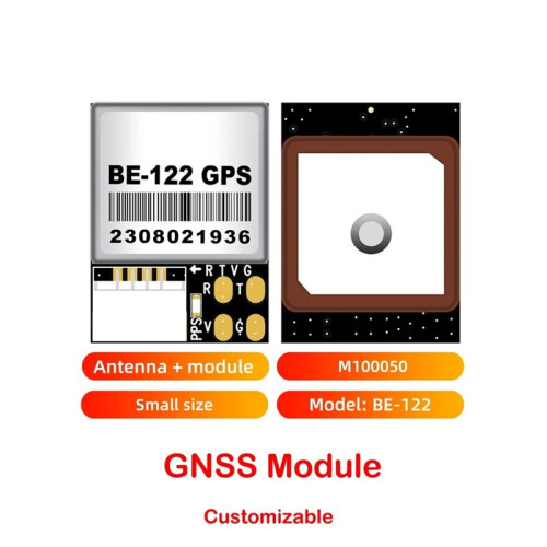 GPS Module BE-122 M10 GNSS GPS Antenna Receiver with Flash for Flight Controller FPV UAV PX4 PIX32 RC Drone 2