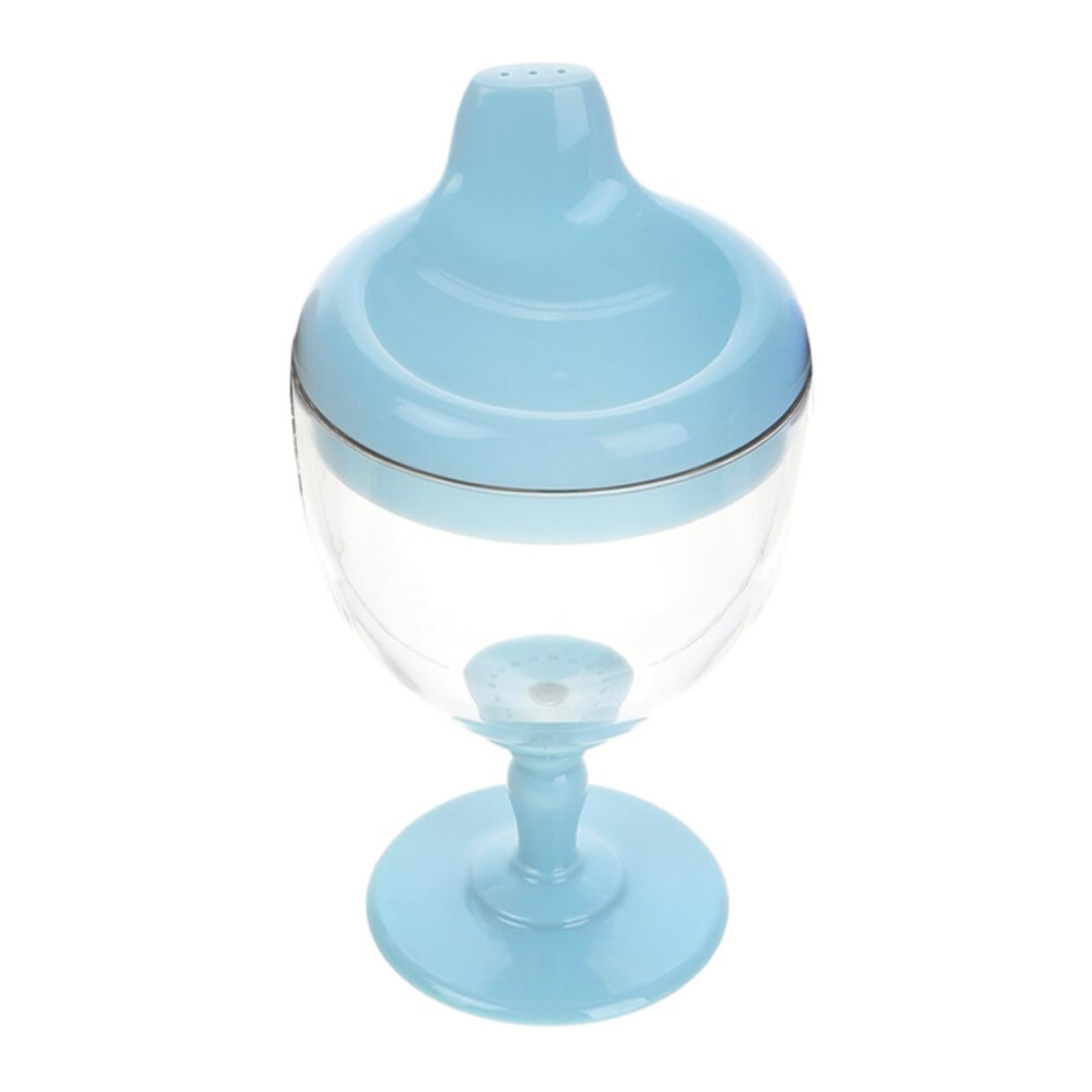 Spill Proof Sippy Cup with NoSpill Lid, ImpactResistant Clear Plastic Toddler Drinking Cup