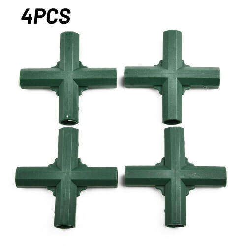 GYZEE plastic greenhouse pole connectors green