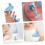 Spill Proof Sippy Cup with NoSpill Lid, ImpactResistant Clear Plastic Toddler Drinking Cup 3