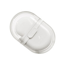 Wasserabweisendes Seifenetui, hygienisches Design,-Weiß