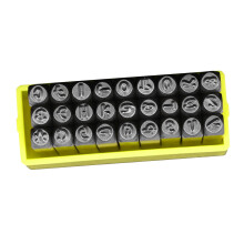 3 mm Metall-Buchstaben- und Zahlenstanzer,-Stil A
