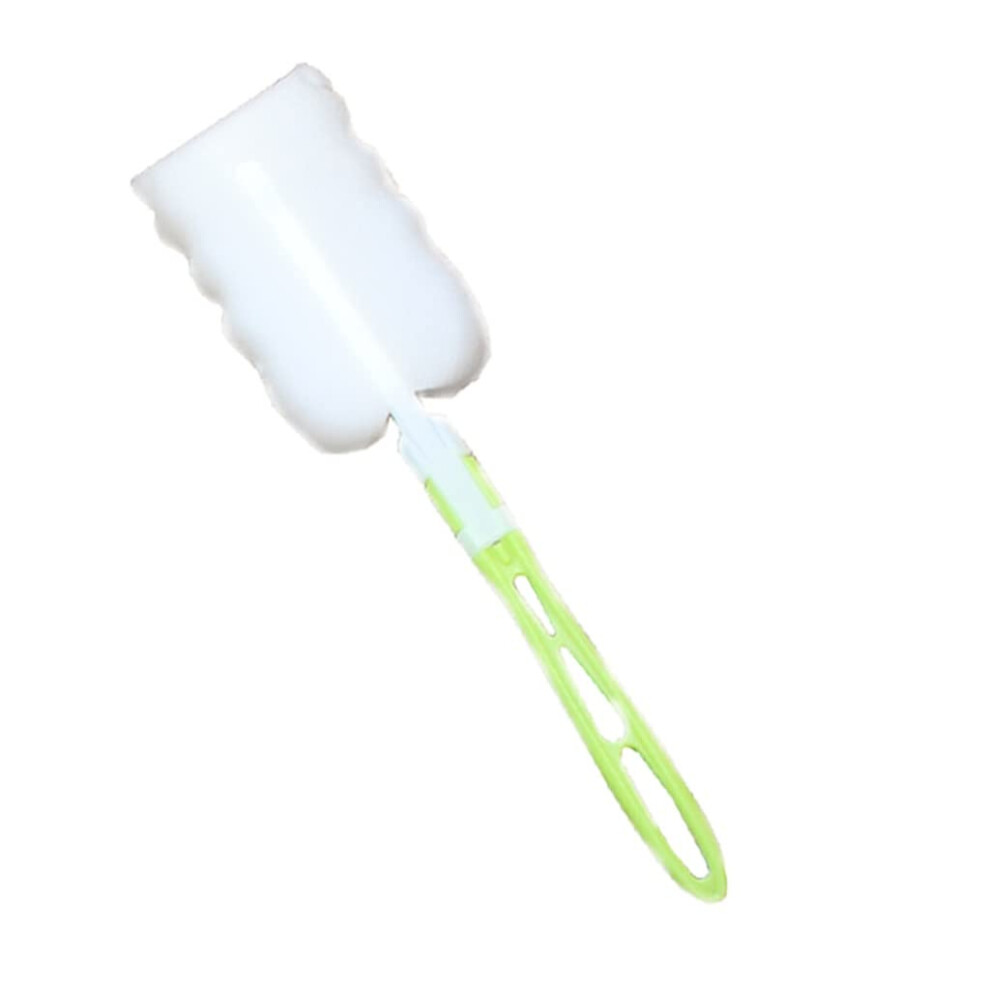 Baby Bottle Cleaning Brush And Nipple Scrubber Set 360 Deep Cleaning With Ergonomic Non‑Slip Handle Green