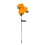 Solar Chrysanthemum Garden Stake Light, 75 cm, Stainless 2
