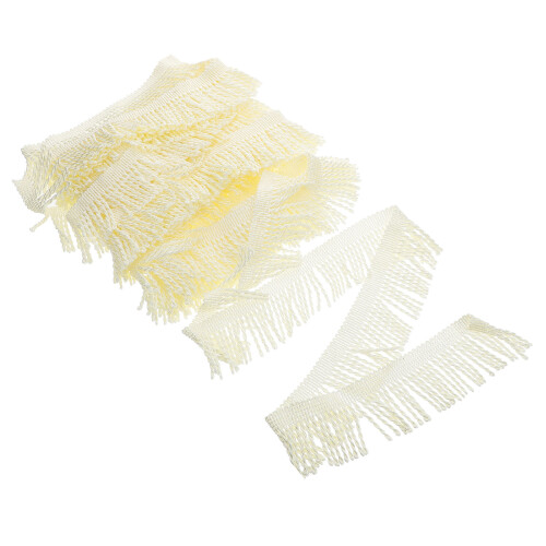 Gelbes Fransenband Polyester DIY Gardinen- Und Dekoborte