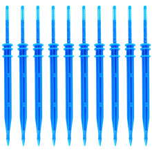 100Pcs Multi-Head Automatic Drip Irrigation Stake Blue for Garden Pots