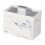 Organisateur de coton-tige polyvalent et boîte à-Style E 1