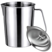 Tasse à mesurer épaisse en acier antirouille 304, avec-1500ml
