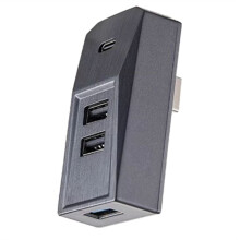 Glovebox USB Hub for New Model Y Launch Juniper 2025 Model 3 Highland Type-C Port Splitter Docking Station Data