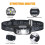 2-Pack USB Rechargeable Headlamp IPX6 Waterproof Ultra-Light Bright 3