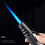 Torch Lighter Windproof Refillable Butane Jet Flame for BBQ Camping Candle Fireplace Green 2