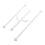 Baby Bottle Drying Rack Set 3pcs Plastic Space Saving Stand with Fast Drying Design White Organizer 1